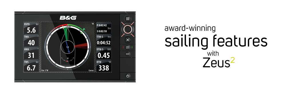 Zeus2 chartplotter